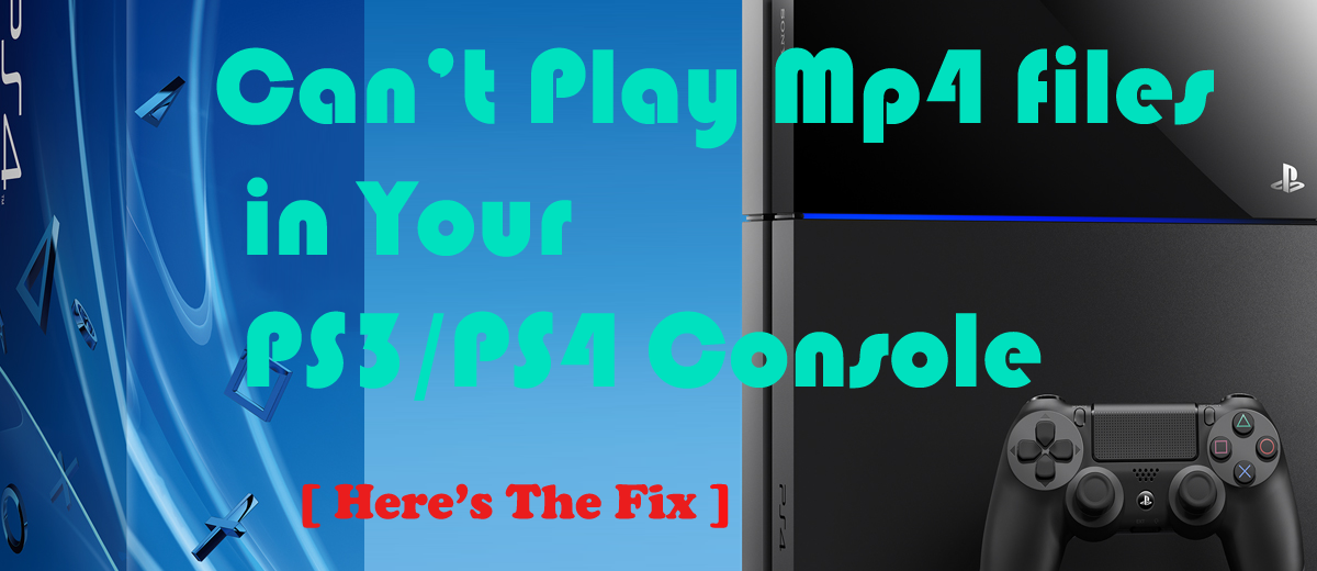 play mp4 on ps4