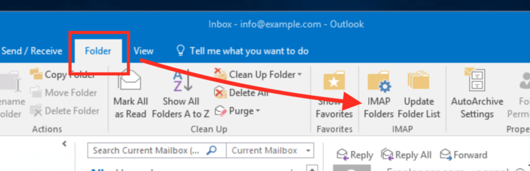 outlook 2016 sync issues 1 folder